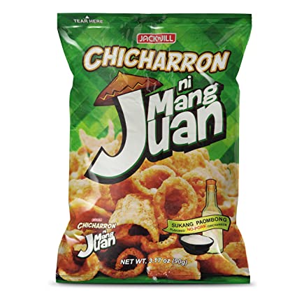菲律宾 Mang Juan 仿猪皮原味脆片饼 90g