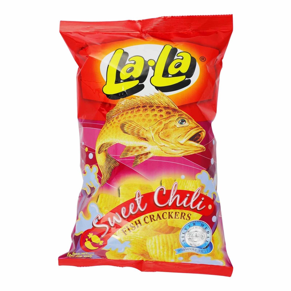 Lala Fish Crackers Sweet Chili-100g