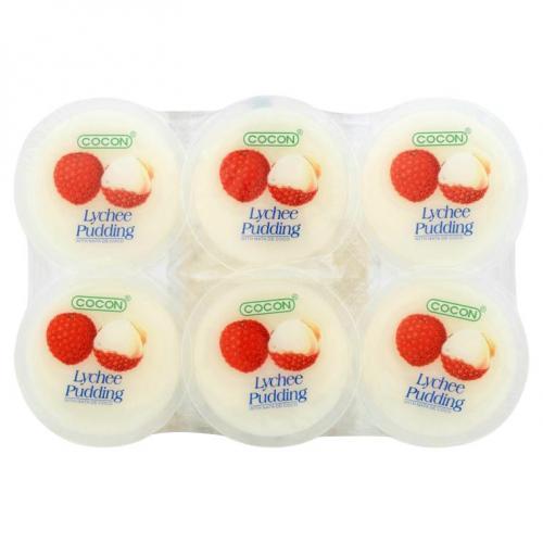 Cocon N De Coco Pudding-Lychee 6x80g