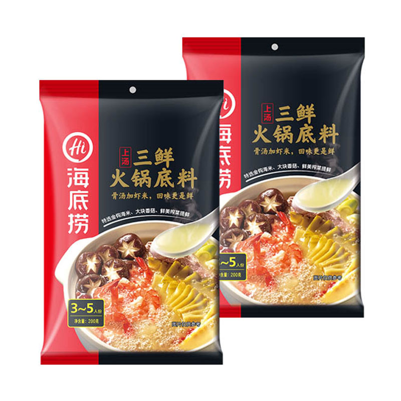 海底捞上汤三鲜火锅底料 200g