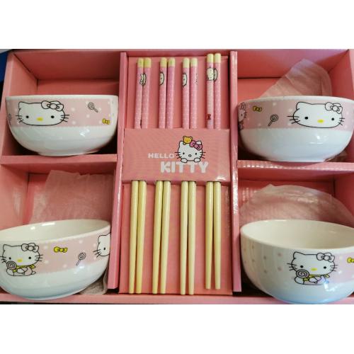 Hello Kitty Bowl Set