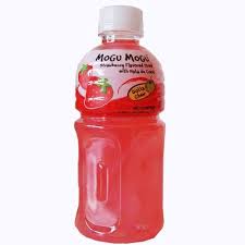 Mogu Mogu Nata De Coco Drink-Strawberry 320ml
