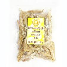 ASEAN SEA Dried Anchovies Headless 100g