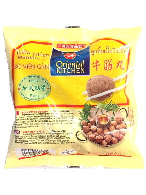 Oriental Kitchen Beef Ball with Nerve 250g