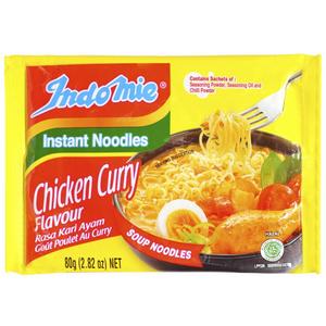 Indomie 咖喱鸡肉味 袋装 80g