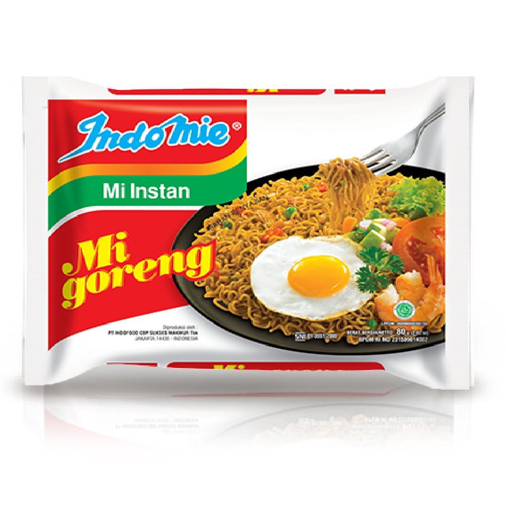 Indomie 原味炒面 袋装 80g