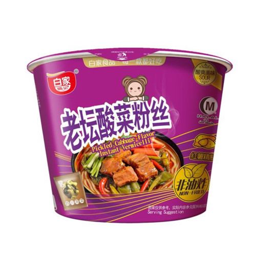 BJ Potato Vermicelli (Bowl) Pickled Cabbage 110g