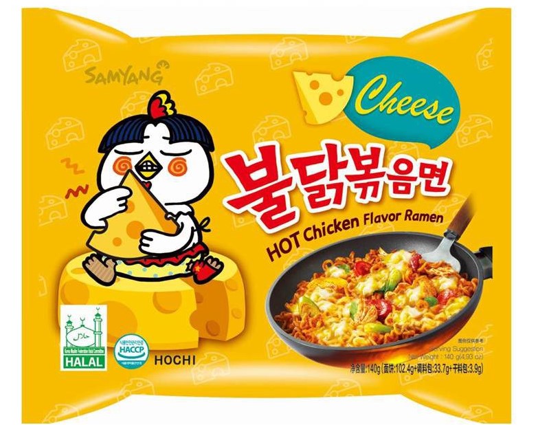 SAMYANG Hot Chicken -Cheese Ramen 140g