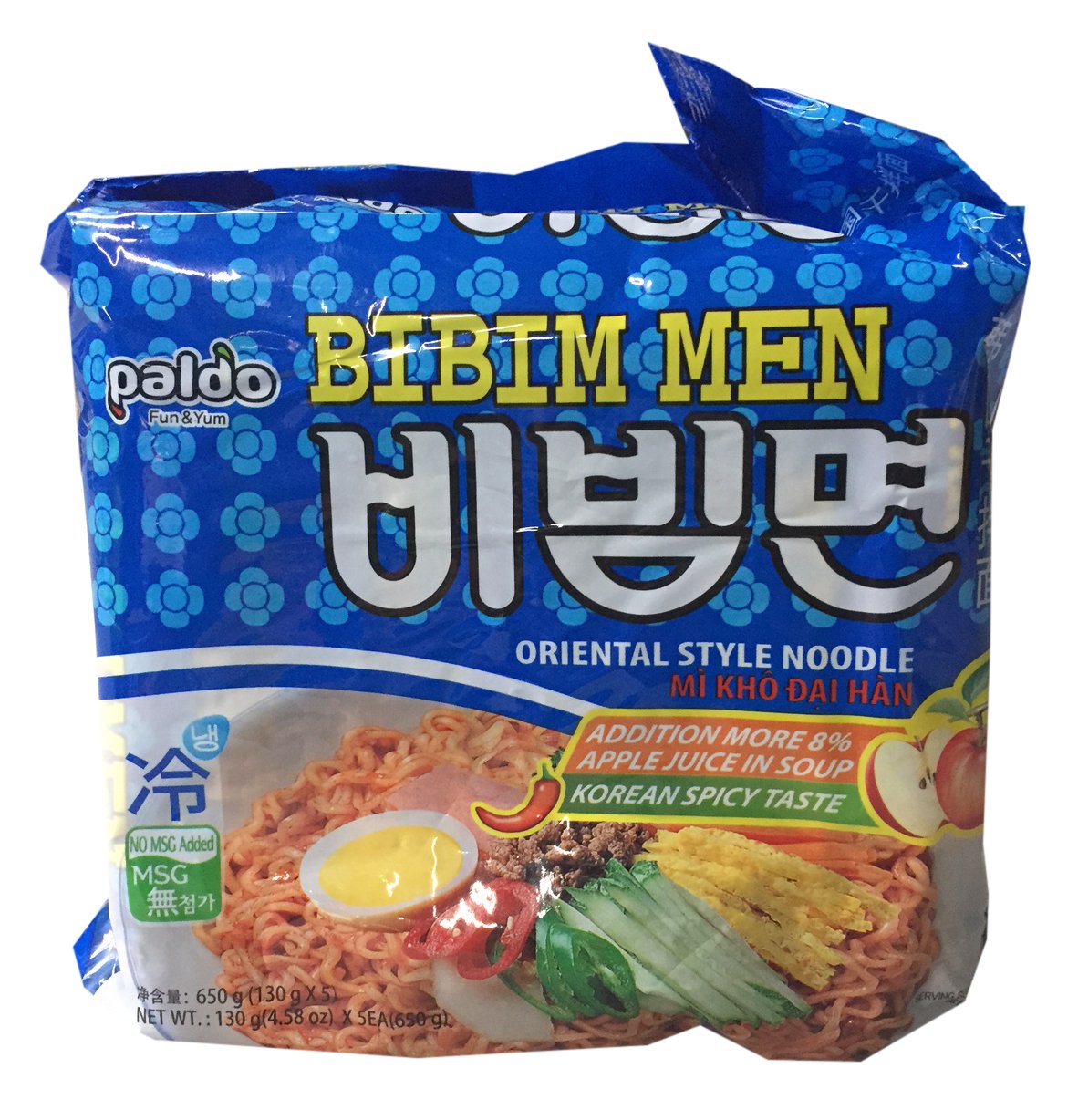 Paldo Bi Bim Myun 130g x 5 pack