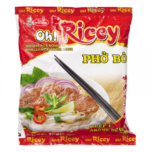 Oh! Ricey Instant Rice Noodles Beef 70g
