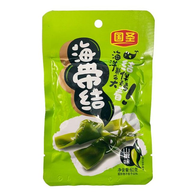 GS Preserved Seaweed Knot-Spicy 60g