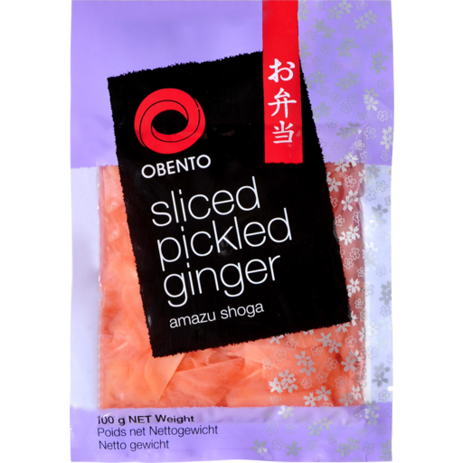 Obento Pickled Ginger Pink 100g