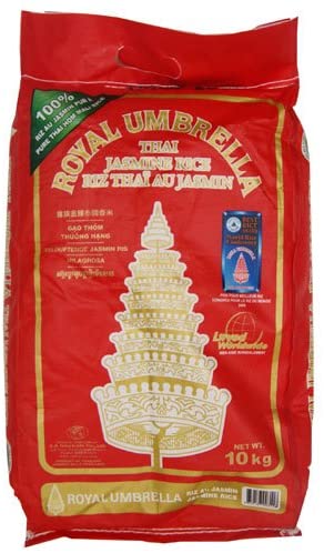 Royal Umbrella Jasmine Rice 10kg