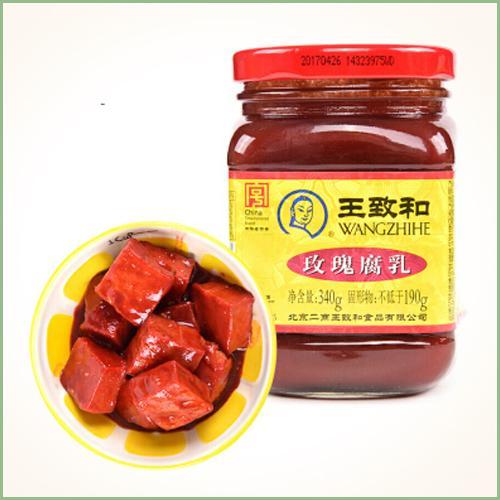 WZH Rose Bean Curd 340g