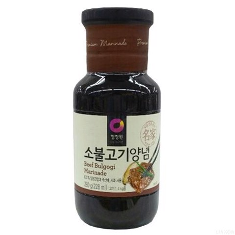 韩国清净园牛肉烤肉酱 280g