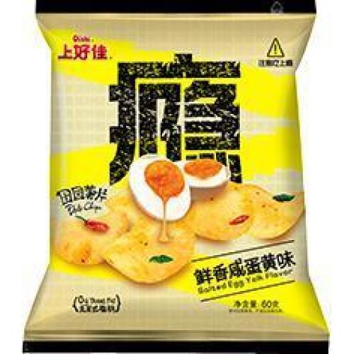 上好佳薯片-鲜香咸蛋黄味 60g