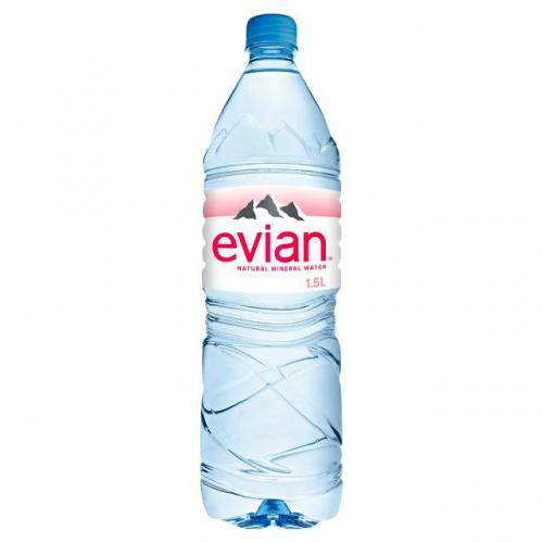 EVIAN Natural Mineral Water 1.5L