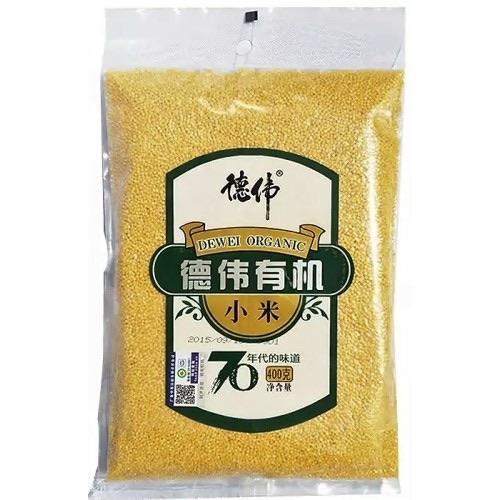 德伟有机黄小米400g