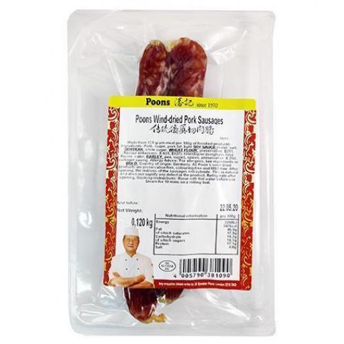 Poons Pork Sausages 120g