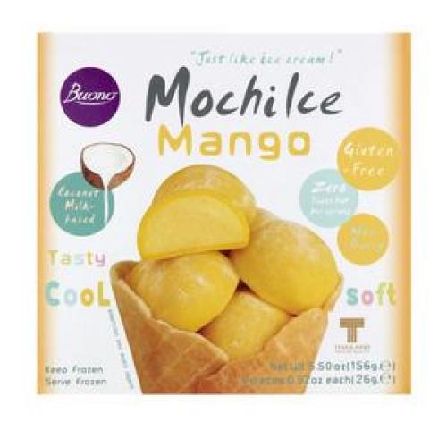 BUONO Mochi Ice Cream-Mango 6 X 26g