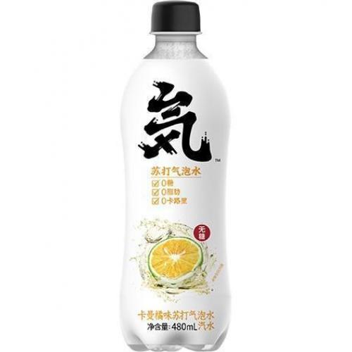 GENKI  Forest Soda Water- Orange 480ml