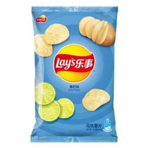 LAYS Potato Chips- Lime Flavour 70g