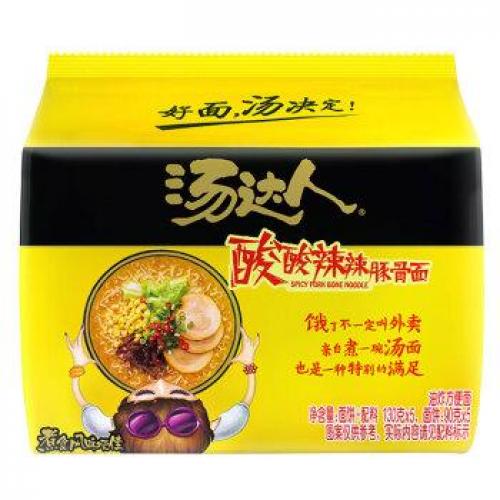 TDR Noodle- Spicy & Sour 5x130g