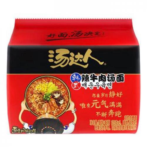 TDR Noodle- Spicy Korea Beef 5 x130g