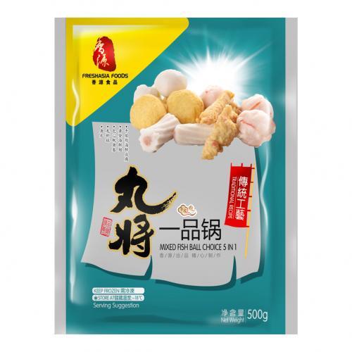 FA WJ Mixed Fish Ball 5 in 1 500g