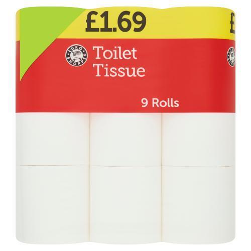 Euro Shopper Toilet Rolls 9pks