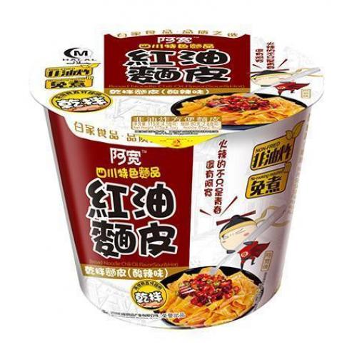 BJ Broad Noodle (Bowl) - Sour & Hot 105g