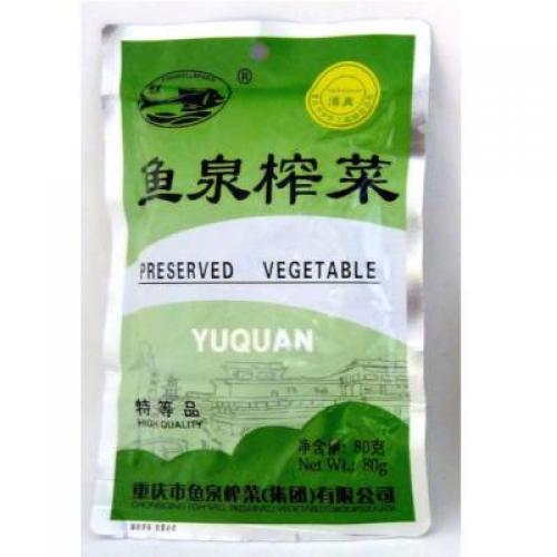 YQ Preserved Stem Mustard 80g