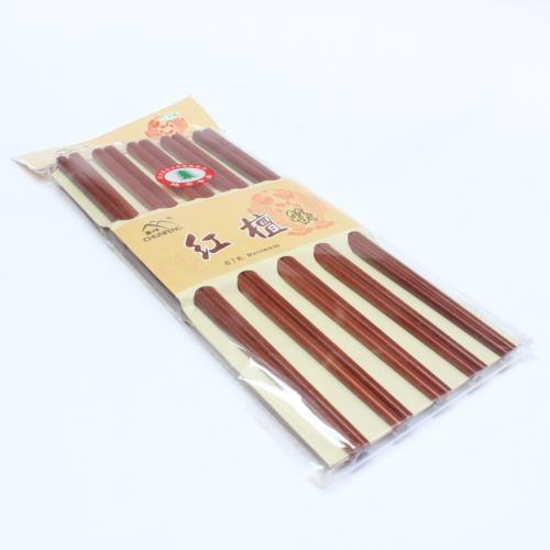 WH Red Wood Chopsticks 10 Pairs