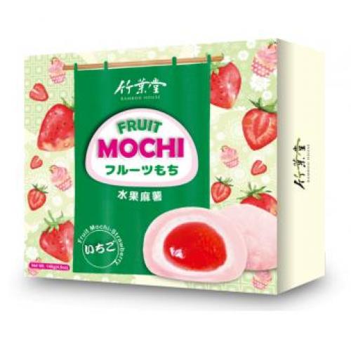 Bamboo House Fruit Mochi- Strawberry 140g