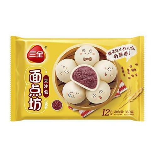 SQ RED BEAN PASTE BUNS 360g