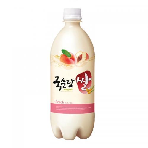 韩国麴醇堂玛克丽米酒(桃子味)750ml