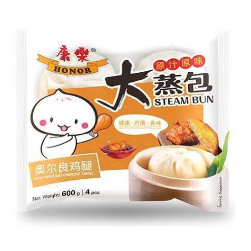 康乐手工大蒸包 - 奥尔良鸡腿 600g