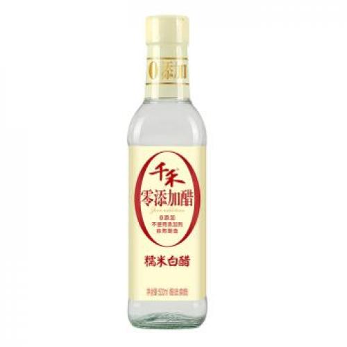 Qianhe Zero Additive Glutinous Rice White Vinegar 500ml
