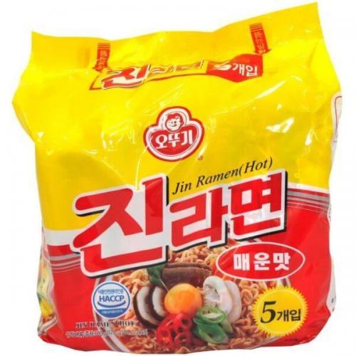 OTTOGI Jin Ramyu Spicy 5x120g