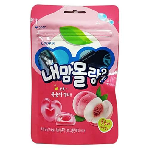 Crown Naemam Molang Peach Flavour Gummy 50g