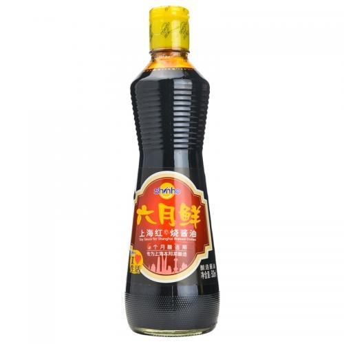 欣和六月鲜红烧酱油 500ml