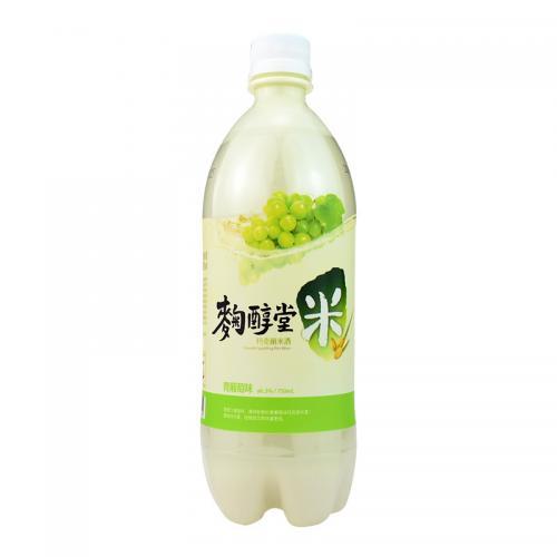 韩国进口果酒麴醇堂果味玛克丽米酒青葡萄味750ml