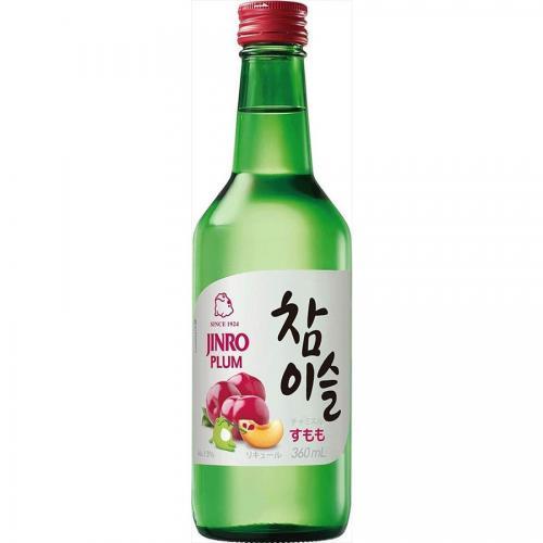 Jinro Plum Flavour Soju 350ml 13% Alc. / Vol