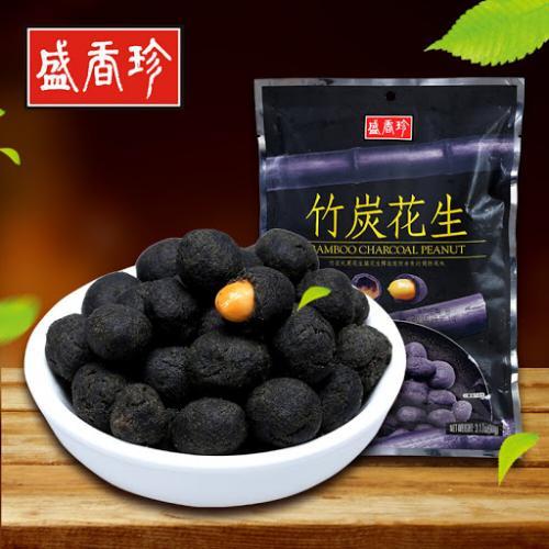 Bamboo Charcoal Peanut 90g_Crisps, Nuts & Noodles_Snacks_Oriental