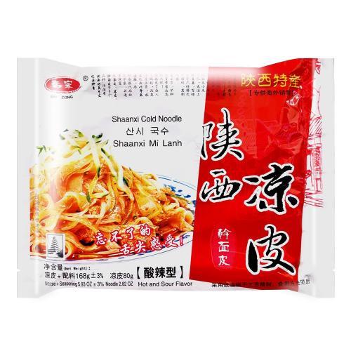 Qin Zong Shaanxi Cold Noodle (Hot & Sour Flavour) 168g