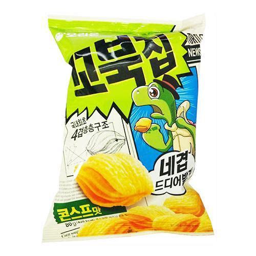 Orion Kkobuk Chip - Corn Soup Flavour 80g