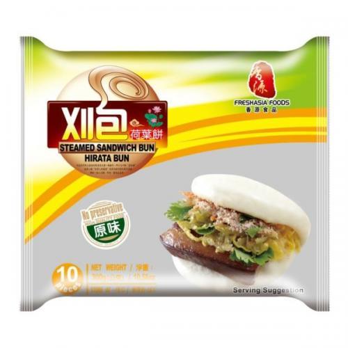 FA Hirata Bun (Steamed Sandwich Bun) 10 Pieces 600g