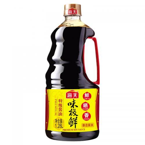 海天酱油 鲜味生抽 1.28L