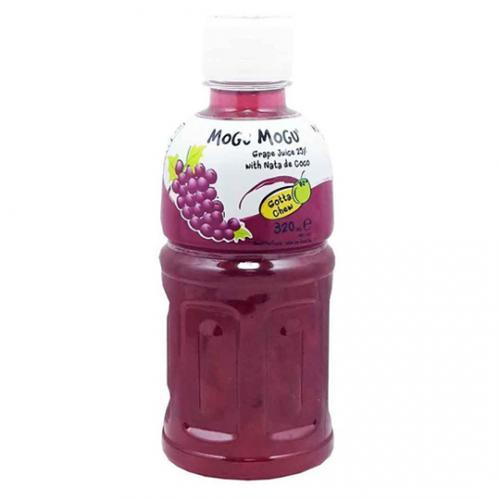 Mogu Mogu Nata De Coco Drink - Grape Flavour 320ml