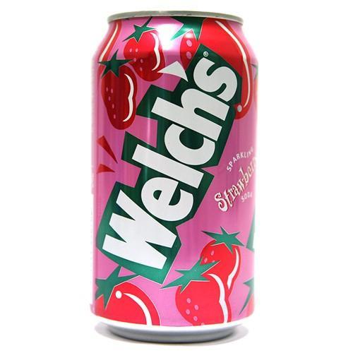 Welch's Sparkling Strawberry Soda 355ml